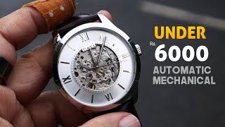 Dont Miss Out Cheapest Timex Automatic Mechanical Watch in India Under Rs 6000 [upl. by Aikcin]