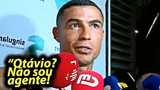 As declarações de Cristiano Ronaldo após a vitória do AlNassr sobre o Farense [upl. by Drehcir]