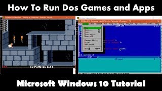 How To Run Dos Programs in Windows 10 Tutorial [upl. by Ecyt]