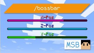Minecraft Commands Thai วิธีใช้คำสั่ง bossbar 113 [upl. by Atlanta]