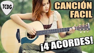 Canción facil en guitarra para principiantes ¡Solo 4 acordes LAMENTO BOLIVIANO [upl. by Aaberg]