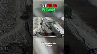 Huge Semi Pile Up caught on camera [upl. by Mariska]