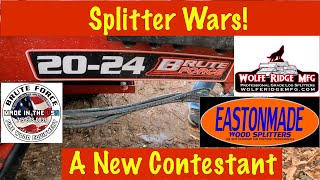 127 Brute Force vs Eastonmade vs Wolfe Ridge splitterwars bruteforce firewood [upl. by Babby]