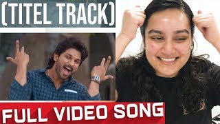 AlaVaikunthapurramloo Title Song REACTION  Full Video  Allu Arjun  AA19 [upl. by Keir895]