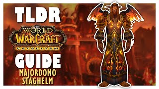 TLDR MAJORDOMO STAGHELM Normal  Heroic Guide  Firelands Raid Guide  Cataclysm Classic [upl. by Maureene742]