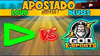 LOUD VS GOD SPORTS THURZIN METEU DOIS 7 A 1 CONTRA A GOD NO APOSTADO  CLIPS FF [upl. by Shelli]