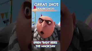 EFREN REYES Master of GENIUS Tactical Shots shorts [upl. by Ydnyc]