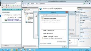 Installer configurer et utiliser une Autorité de certification sur Windows Serveur 2012  33 [upl. by Enilatan]