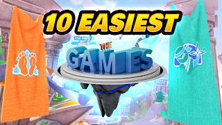 10 EASIEST GAMES in THE GAMES ROBLOX Event [upl. by Ylatfen]