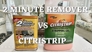 2 min Remover vs CitriStrip  Which One Works Best [upl. by Enrichetta]