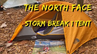 The North Face  Storm Break 1 Budget Tent [upl. by Anazraf]