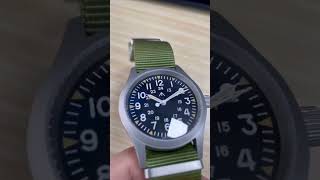 New Sale Militado 38mm Sandblasted 316L Stainless steel Watch ML05 [upl. by Washko]