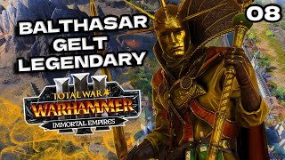 Total War Warhammer 3  Balthasar Gelt  Legendary Immortal Empires Campaign Episode 8 [upl. by Auqenes]