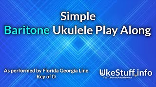 Simple Baritone Ukulele Play Along [upl. by Crane]