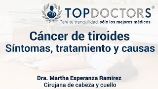 Cáncer de tiroides síntomas tratamiento y causas [upl. by Naihs]