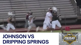 Texas HS FB Week 6 Johnson vs Dripping Springs  FOX 7 Austin [upl. by Beaufort314]