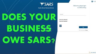 Check if your company owes SARS tax SARS business Efiling [upl. by Nylissej]