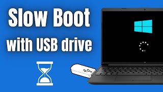 How To Fix Slow Boot Time with USB drive [upl. by Ario]