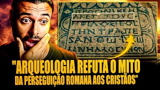 DESCOBERTA ARQUEOLÓGICA PROVA QUE O CRISTIANISMO ERA ROMANO E DERRUBA O MITO DA PERSEGUIÇÃO ROMANA [upl. by Beaner]