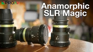 SLR Magic Anamorphic Lenses  Anamorphot Range [upl. by Ozne]