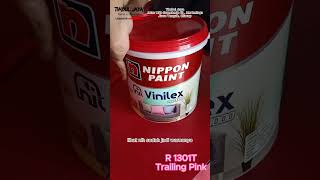 Cat Kamar Pink  Nippon Vinilex Pink  Trailing Pink shorts cattembokberkualitas nipponpaint [upl. by Ihteerp]