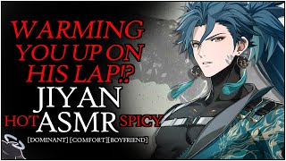 HOT DOMINANT JIYAN ASMR  Waking Up On His Lap  Jiyan x Listener  Wuthering Waves SPICY Binaural [upl. by Silvio]