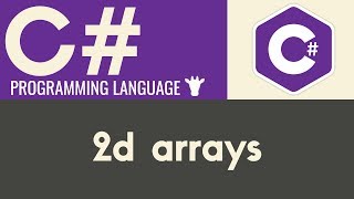 2d Arrays  C  Tutorial 22 [upl. by Callida]