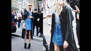 This Denim Skirt Trend Is Happening [upl. by Radcliffe]