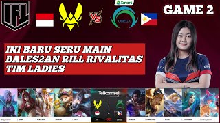 TEAM VITALITY VS OMEGA EMPRESS GAME 2 IFL MLBB  CICI DARI PH NYUSAHIN PARAH [upl. by Eiznikam]