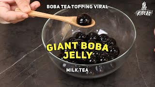 Giant Boba Milk Tea Recipe  Make Your Own Bubble Tea At Home [upl. by Illoh968]