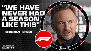 Christian Horner on Red Bulls dominance this season and the growth of Formula 1 in the US  ESPN F1 [upl. by Adnuhsat]