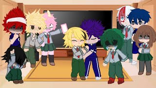 Some of class 1A react to Kaminari’s TikToks shinkamibakukiri￼ [upl. by Acinorrev]