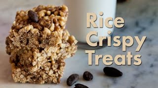 Rice Crispy Treats Recipe Vegan and GlutenFree [upl. by Gilchrist]