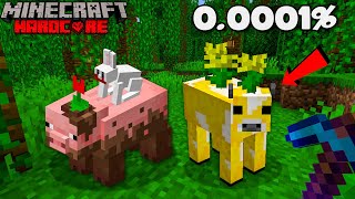 I Collected Every Rare Mob In 24 Hours In Minecraft Hardcore Hindi [upl. by Nerehs67]