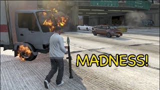 FUNNIEST GTA 5 GAMEPLAY EVER MADNESS [upl. by Goober]