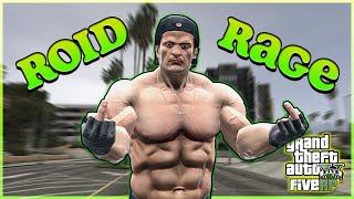 GTA RP BUT I HAVE ROID RAGE [upl. by Nilhtac]