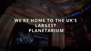 Hire the UKs Largest Planetarium at the National Space Centre Leicester [upl. by Adnor]