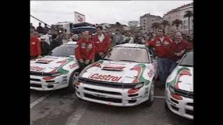 tribute celica gt4 corsica rally france [upl. by Reinald]