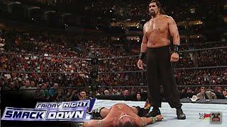 The Great Khali vs Tatanka SmackDown July 7 2006 [upl. by Olyhs]