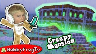 Minecraft Creepy Mansion NEW Update Adventure 3 HobbyFrogTV [upl. by Lesoj]