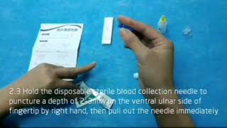 Colloidal Gold COVID19 novel coronavirus point of care test kit instructions  Todos Medical [upl. by Adiam]