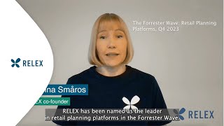 RELEX Solutions named a leader in The Forrester Wave™ Retail Planning Platforms Q4 2023 [upl. by Nnaacissej]