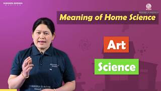 Class IX Home Science Chapter 1 Meaning of Home Science [upl. by Andri235]