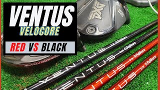 Ventus Velocore Black Vs Ventus Velocore Red  Shaft Review [upl. by Aleda]