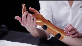 Resting hand orthosis Orfit Colors NS Gold  Splinting Techniques 210 [upl. by Narual]