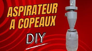 Aspirateur à copeaux cyclonique pour atelier de menuiserie bois [upl. by Gonyea]