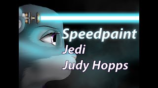 Jedi Judy  Speedpaint Crossover [upl. by Dotti421]