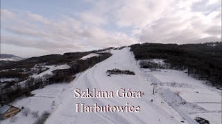 Szklana Góra Ski  Harbutowice  Wyciąg  dron DJI Phantom [upl. by Innoc373]