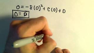 Antiderivatives Acceleration Velocity Position Functions  A Word Problem [upl. by Ettenil]