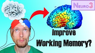 Improving Working Memory with Transcranial Direct Current Stimulation tDCS  Neuro3 [upl. by Freyah113]